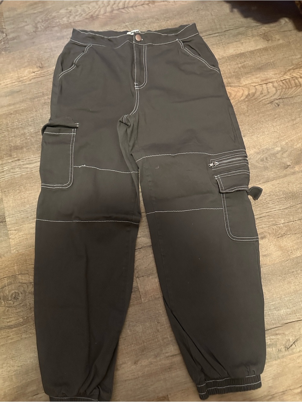 Rachel Paige Y2K Cargo Joggers Large